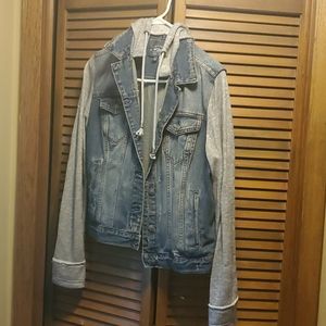 Silver Jean Jacket